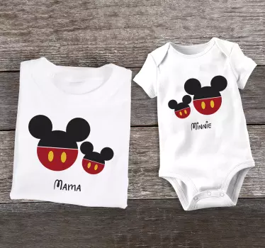 Disney squad mor og datter skjorte - TenStickers