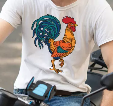 Elegant illustration hane-t-shirt - TenStickers