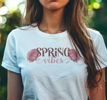 Forårsstemning t shirt original - TenStickers