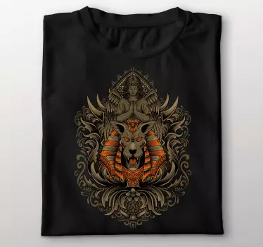 Gammel egyptisk gud 'anubis' t-shirt - TenStickers