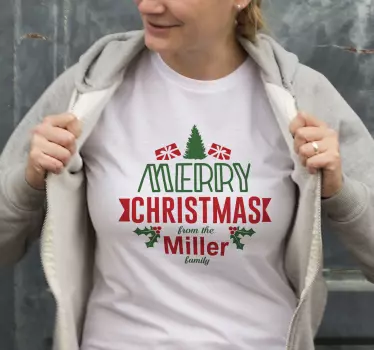 God jul og et godt nytår julet-shirts - TenStickers