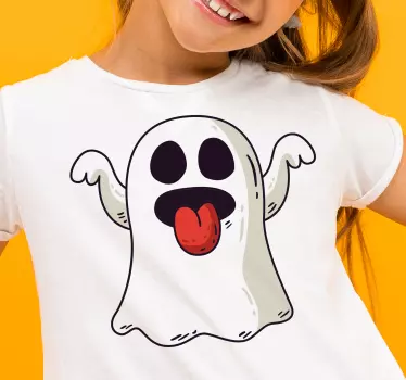 Halloween spøgelser flyvende halloween t-shirt - TenStickers