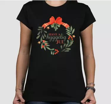 Have en hyggelig jul design jule t-shirts - TenStickers