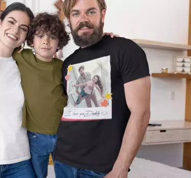 Jeg elsker dig far fars t-shirt - TenStickers