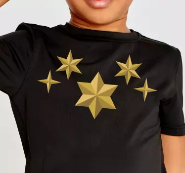 Jule t-shirt julestjerne jule t-shirts - TenStickers