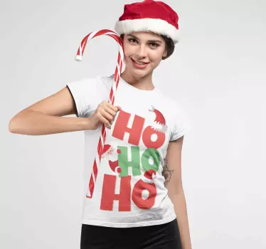 Julemanden t-shirt jul - TenStickers