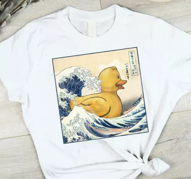 Kanagawa gummi and t-shirt - TenStickers