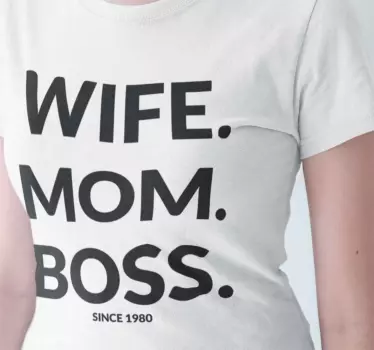 Kone mor chef mødre dag t shirt - TenStickers