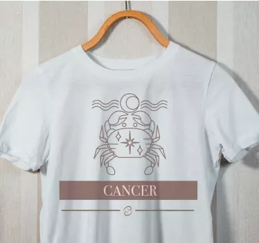 Kræft stjernetegn krabbe original t-shirt - TenStickers