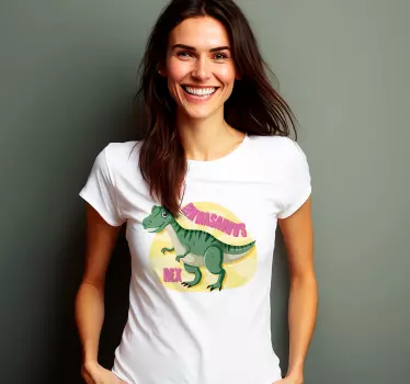 Mamasaurus rex mors dag t shirt - TenStickers