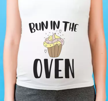 Mor og datter t-shirt dej i ovnen - TenStickers