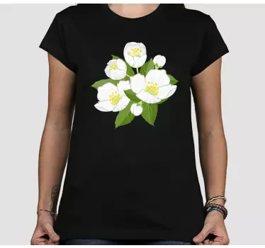 Original t-shirt elegant blomsterarrangement - TenStickers