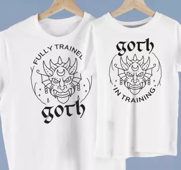 Original t-shirt gotisk træningstøj - TenStickers