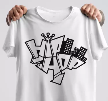 Original t-shirt hip hop urban stil - TenStickers