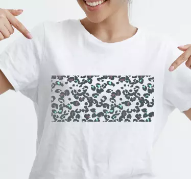 Original t-shirt i leopardprint stil - TenStickers
