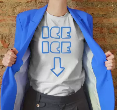 Original t-shirt is is bevægelse - TenStickers