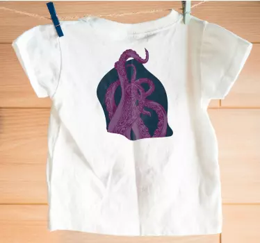 Original t-shirt med fantasifuld havskabning - TenStickers
