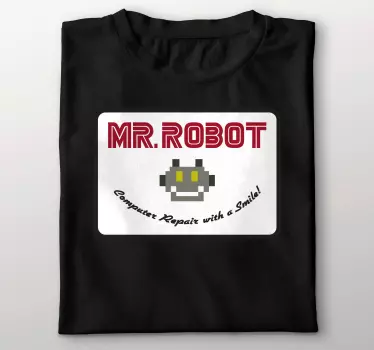 Original t-shirt mr. robot repareringsguide - TenStickers