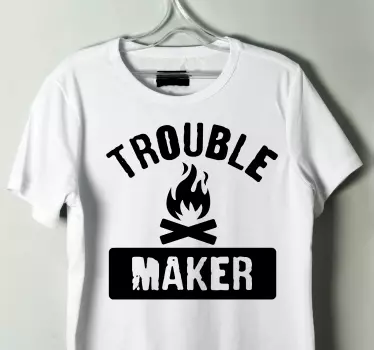 Original t-shirt problemer skaber sjov - TenStickers