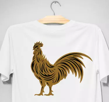 Original t-shirt regal hane silhuet - TenStickers
