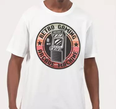 Original t-shirt retro arkade maskine - TenStickers