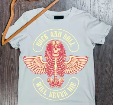 Original t-shirt rock and roll Ånd - TenStickers