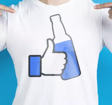 Original t-shirt thumbs up drik - TenStickers