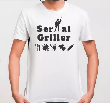 Original t-shirt til den seriøse griller - TenStickers