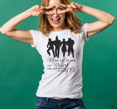 Oz tryllekunstner sang t-shirt - TenStickers