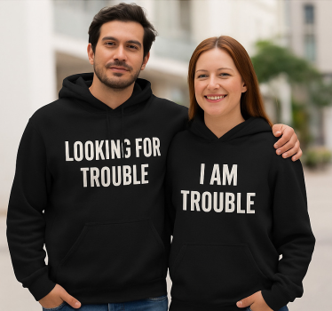 Par t-shirt søger problemer - TenStickers