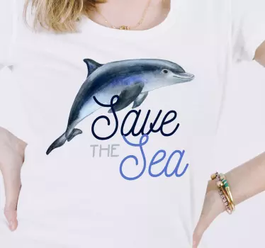 Red havet t-shirt - TenStickers