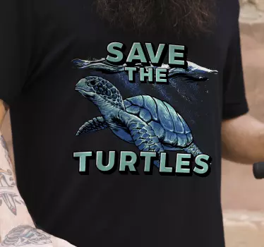 "red skildpadderne" dyre t-shirt - TenStickers