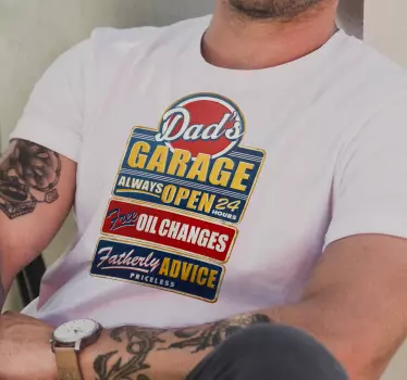 Retro billboard t-shirt - TenStickers