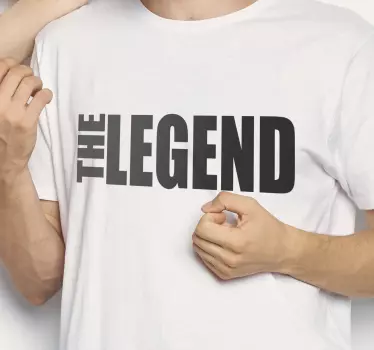Legenden og arven t shirt far og søn tøj - TenStickers