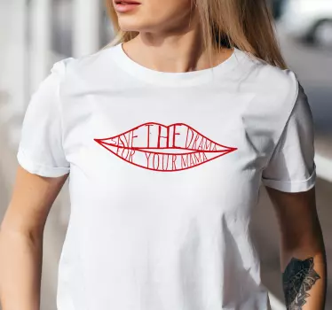 Save the drama for your mama t shirt original - TenStickers