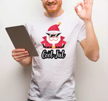 Seje julemands jule-jule-t-shirts - TenStickers