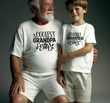 Sejeste bedstefar original t shirt - TenStickers