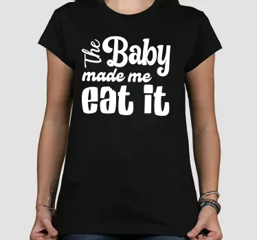 Sjove udsagn t-shirt til baby - TenStickers