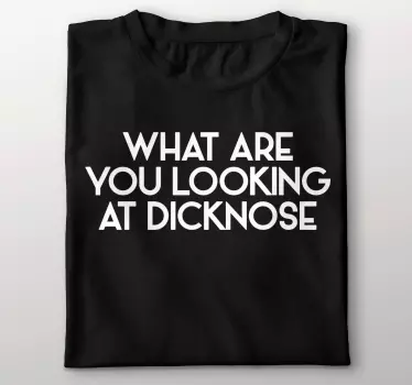 Slående tekst udsagn original t-shirt - TenStickers