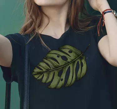 Smuk grøn t-shirt - TenStickers