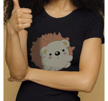 Baby brunt pindsvin original t-shirt - TenStickers