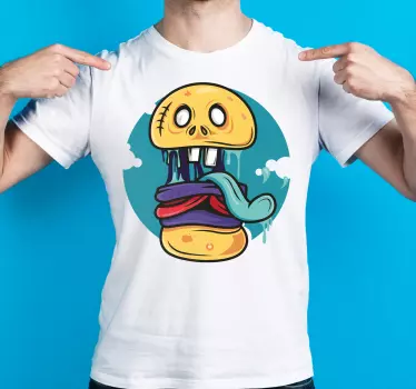 T-shirt til børn med legesyg kraniumfigur - TenStickers