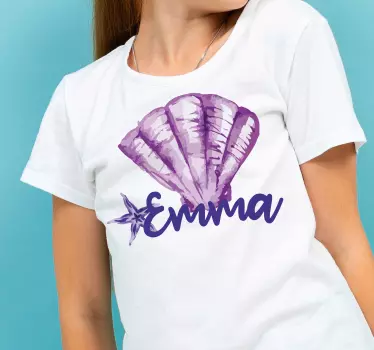 T-shirt til børn med personlig skal grafik - TenStickers