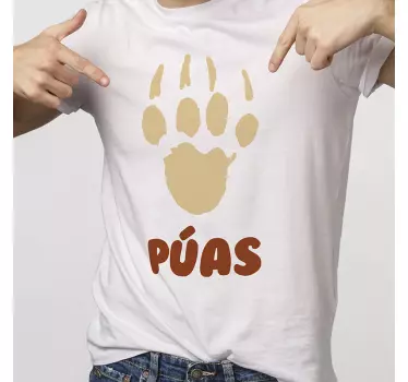 T-shirt til børn med unikt håndaftryk - TenStickers