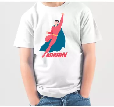 T-shirt til børn superhelte eventyr tema - TenStickers