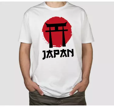 Tegnet japan t-shirt - TenStickers