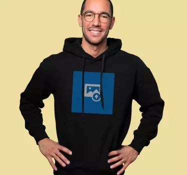Tilpasselig personlig hoodie - TenStickers