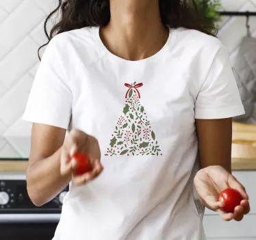 Xmas træer flot t-shirt julet-shirts - TenStickers