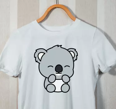Yndig koalabjørn t-shirt - TenStickers