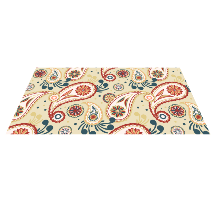 Farverige vanddråber vinyl tæppe til badeværelset - TenStickers